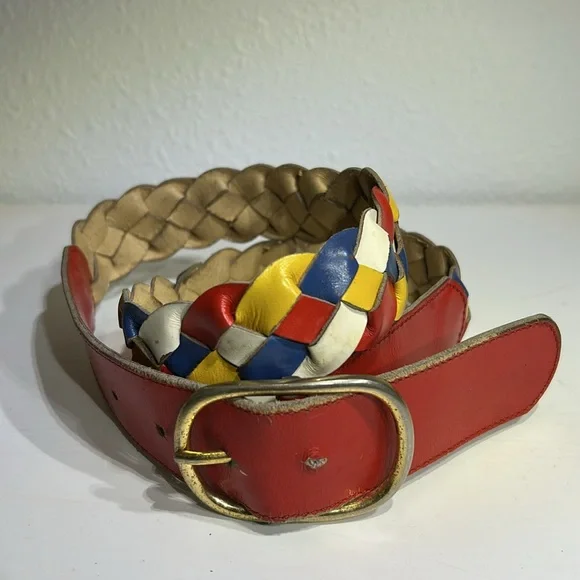 Yves Saint Laurent Vintage 1980's Waist Belt / Size: Medium - Picture 7 of 11